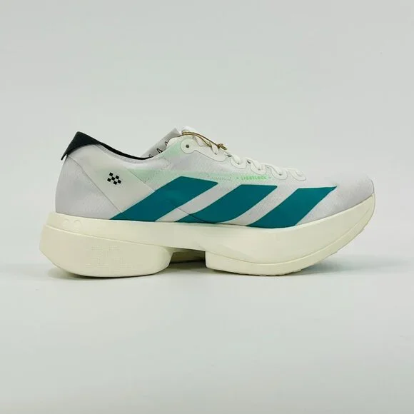 Adidas Adizero Adios Pro 4 'White Pure Teal' JR1267 Running Multi Size